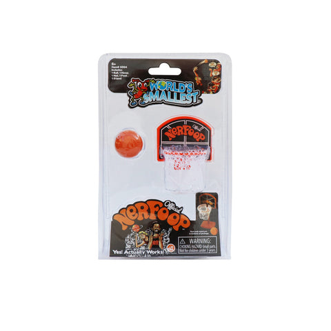 World's Smallest Nerf Basketball