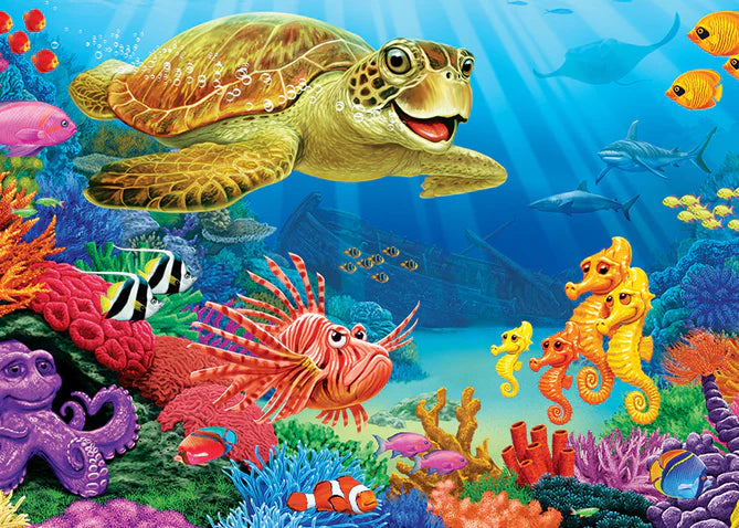 Undersea Turtle Tray Puzzle