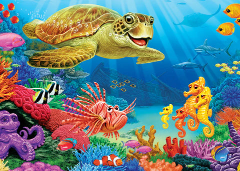 Undersea Turtle Tray Puzzle