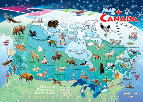 Map Of Canada