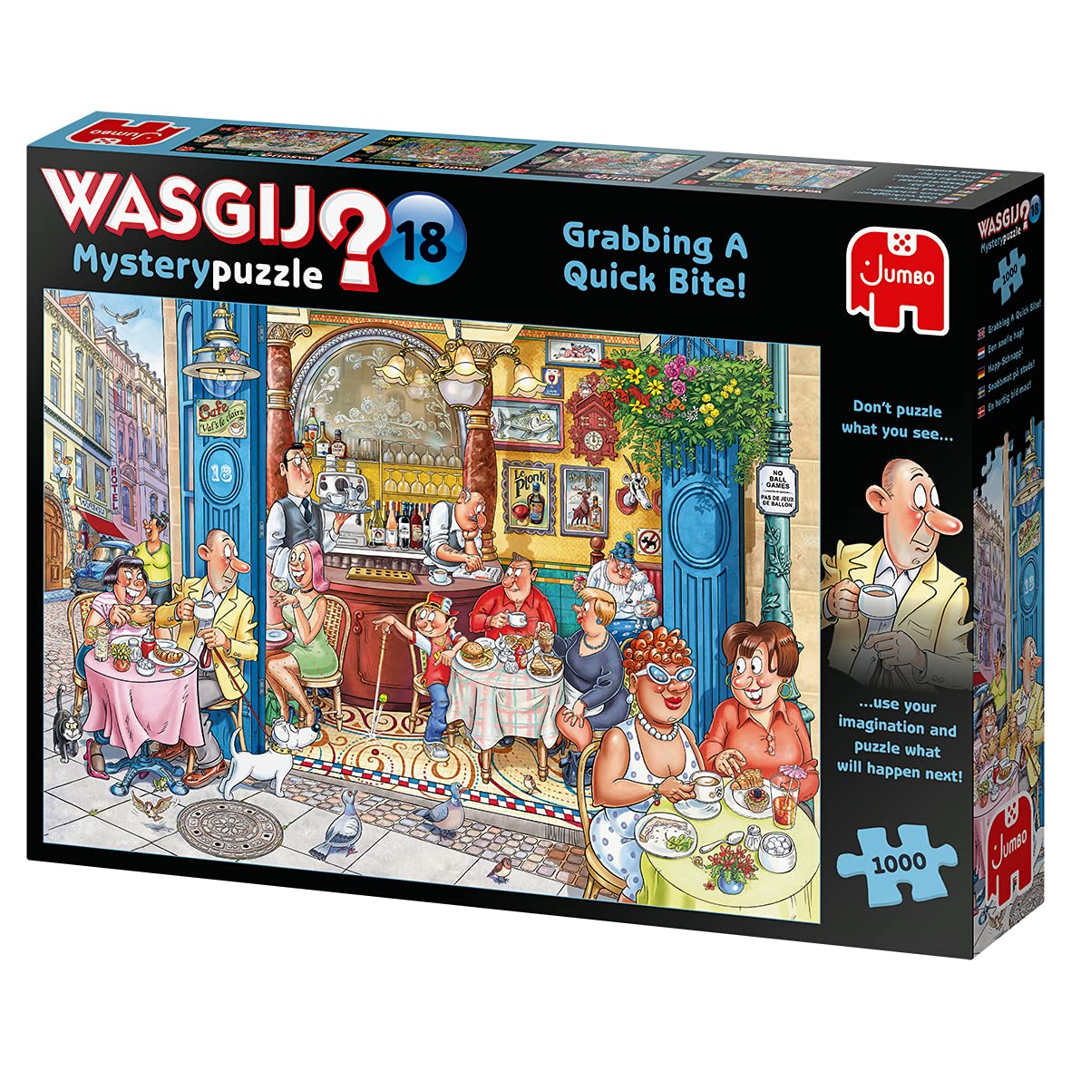 Wasgij: Grabbing A Quick Bite