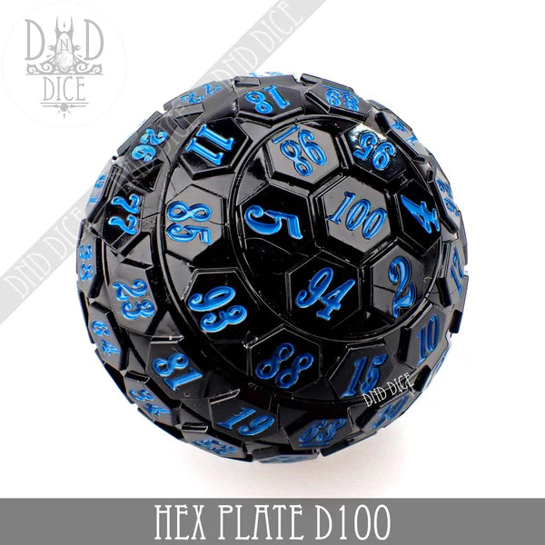 D100 - Black with Blue