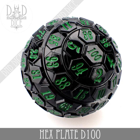 D100 - Black with Green