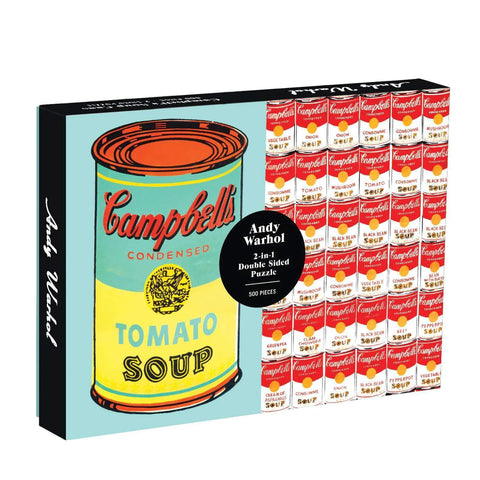Andy Warhol Soup Cans Double-Sided