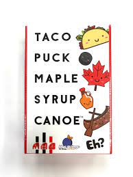 Taco Puck Maple Syrup Canoe