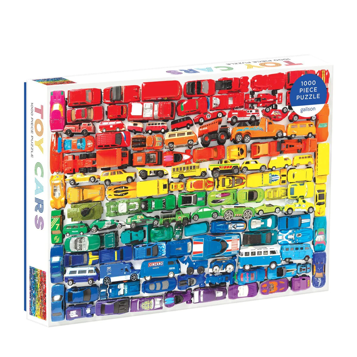 Rainbow Toy Cars