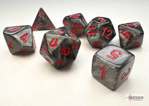 Mini Velvet Black/Red