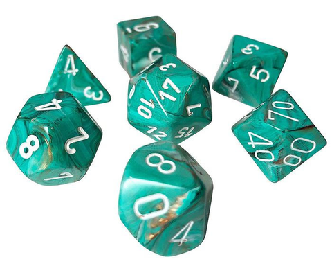 Mini Marble Oxi-Copper/White