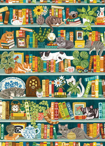 The Purrfect Bookshelf