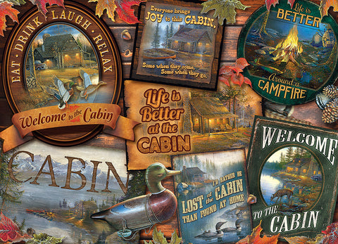 Cabin Signs