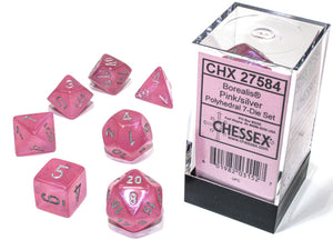 Borealis Pink Silver Luminary