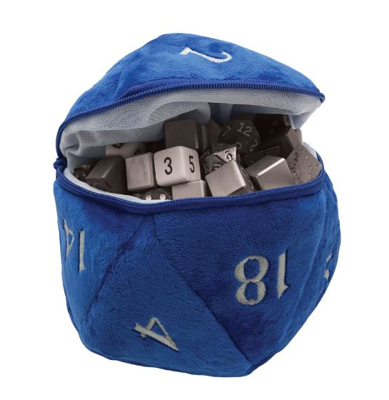 Plush D20 Dice Bag