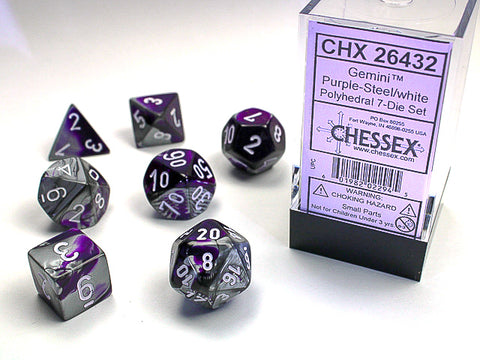 Gemini Purple-Steel/White